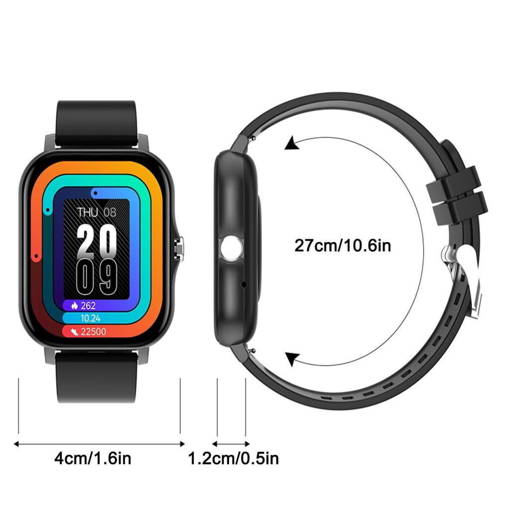 1.7" Smart Watch for Men Women,Bluetooth Call and Text ReplyFitness Tracker,IP67 Waterproof,Compatible iOS Android,AI Control,3 Days Use,Multiple Languages - Image 3