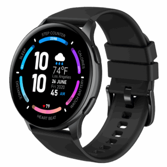 3Plus Callie Smartwatch with 1.43" AMOLED Display, Call Functionality, Heart Rate Monitor, IP68 Waterproof, 100 Workout Modes, Compatible with iPhone and Android