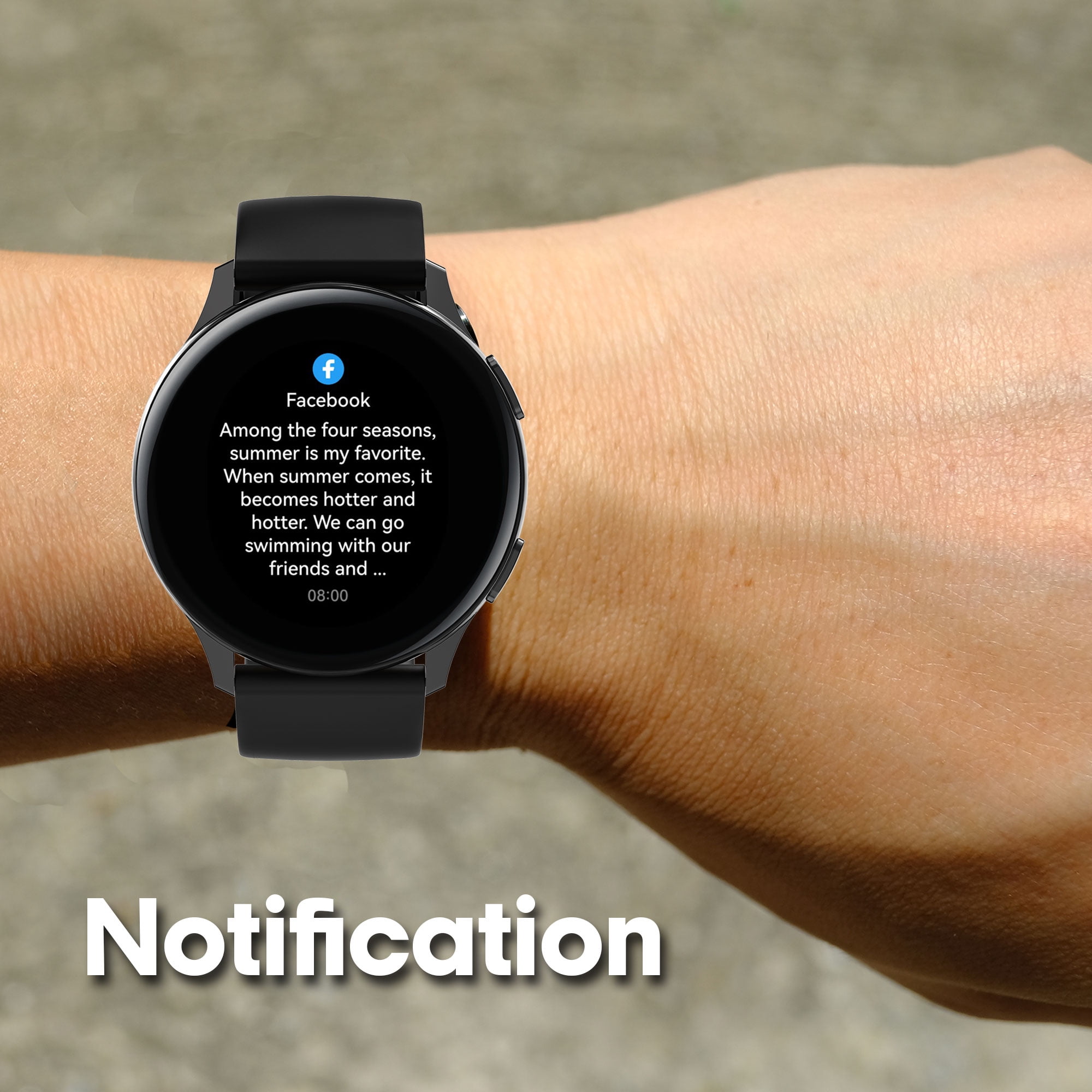 3Plus Callie Smartwatch with 1.43" AMOLED Display, Call Functionality, Heart Rate Monitor, IP68 Waterproof, 100 Workout Modes, Compatible with iPhone and Android - Image 2