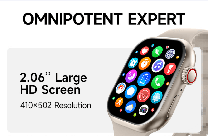 5G Smart Watch with SIM Card Slot, Side Button Design Integrated Chip Adult Smartwatch - Image 3