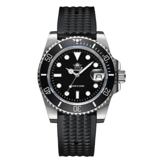 ADDIESDIVE Men's Dive Watch 41mm, Japanese Quartz Movement, 200M Waterproof, Mineral Crystal, Stainless Steel Watch, Gift for Men