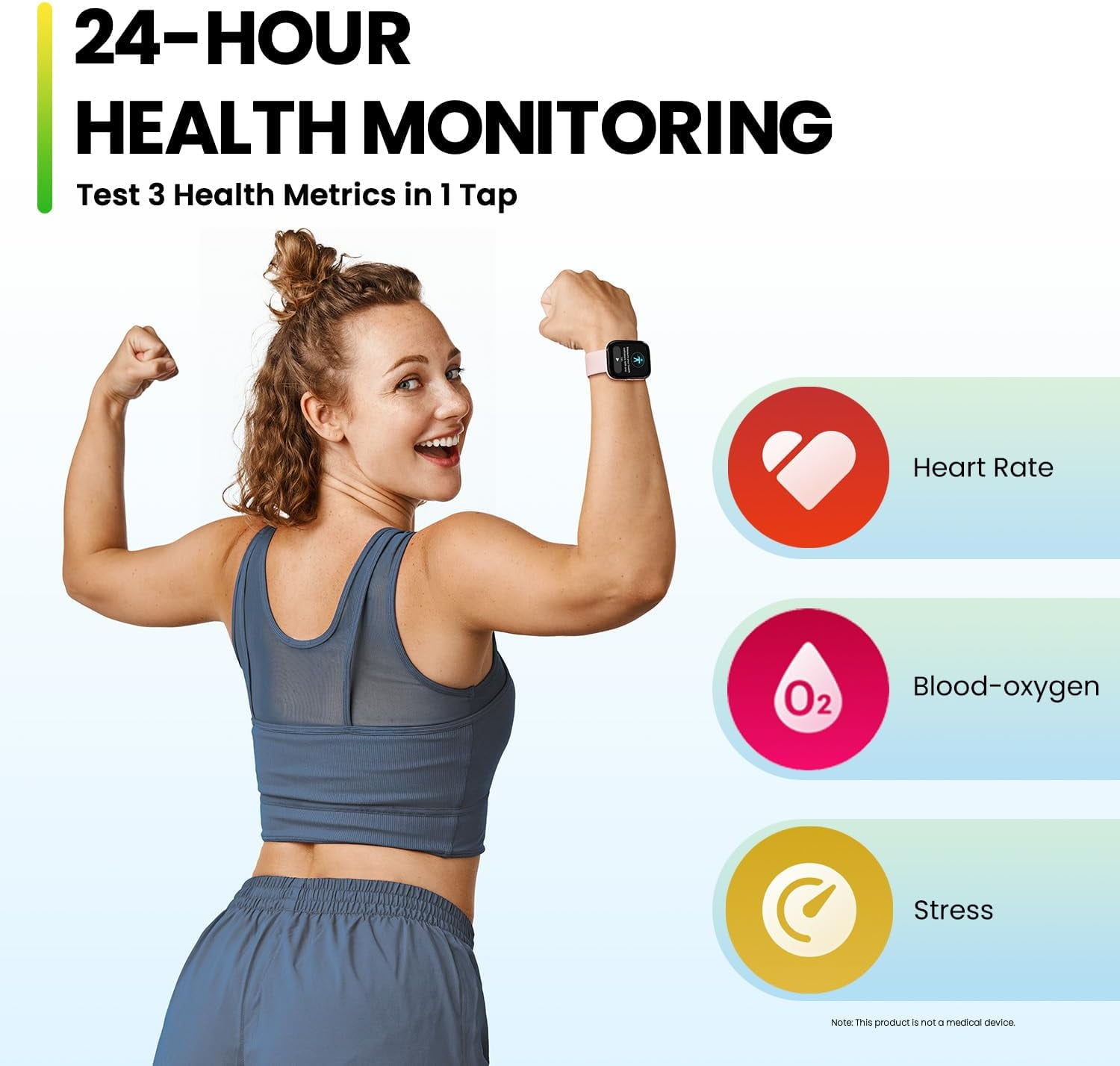 Amazfit Bip 5 Smart Watch 46mm, GPS,Bluetooth Calling, 10-Day Battery, Heart-Rate & VO2 Max, Sleep Health Monitoring, AI Fitness Tracker App, for Android & iPhone,Soft Black - Image 5