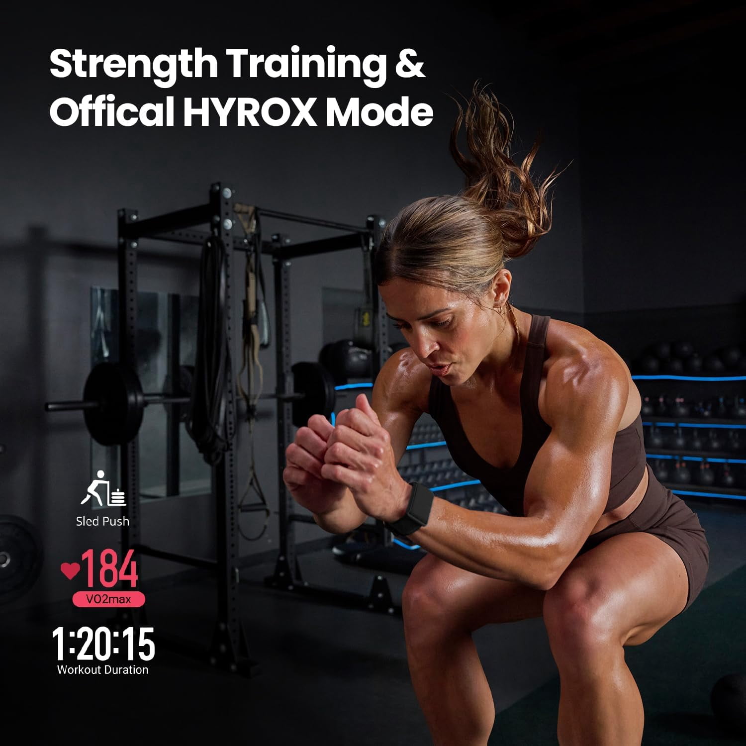 Amazfit Helio Strap Fitness Tracker Wristband, 24/7 Activity & Sleep Tracker, 10 Days Battery, 27 Sports Modes, Strength Training, Hyrox Race, Subscription Free for Android & iPhone - Image 2