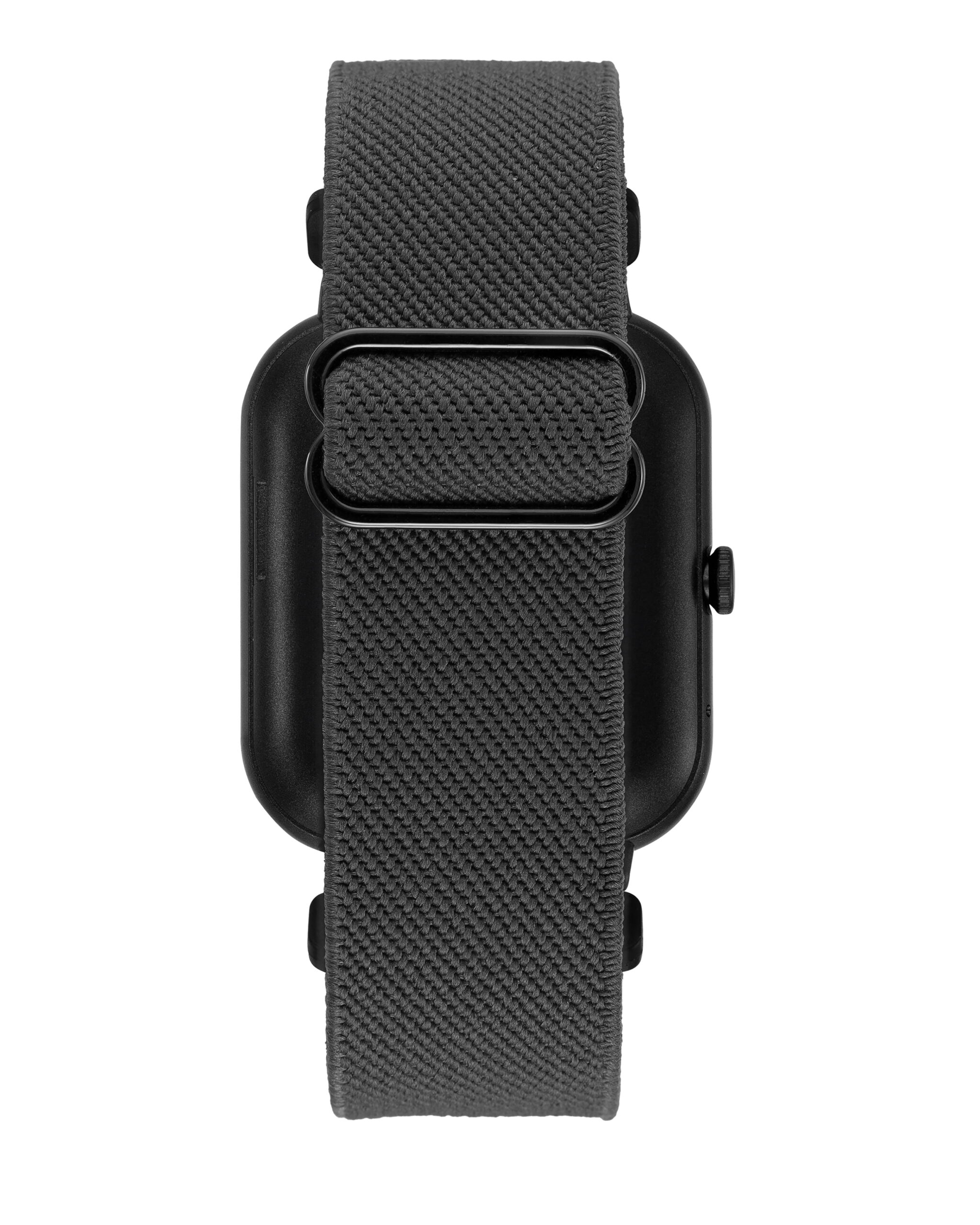 Armitron Eclipse Adult 45mm w/Voice Assistant & Backlight Smart Watch w/Charging Cable, Watch Band, Gray - Image 2