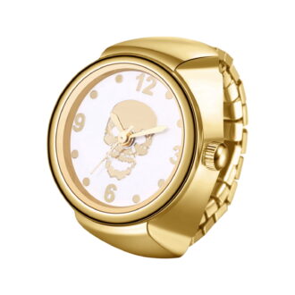 Avaner Elastic Strap Ring Watch for Women: Analog Quartz Flexible Size Ring Watch for Christmas Gift