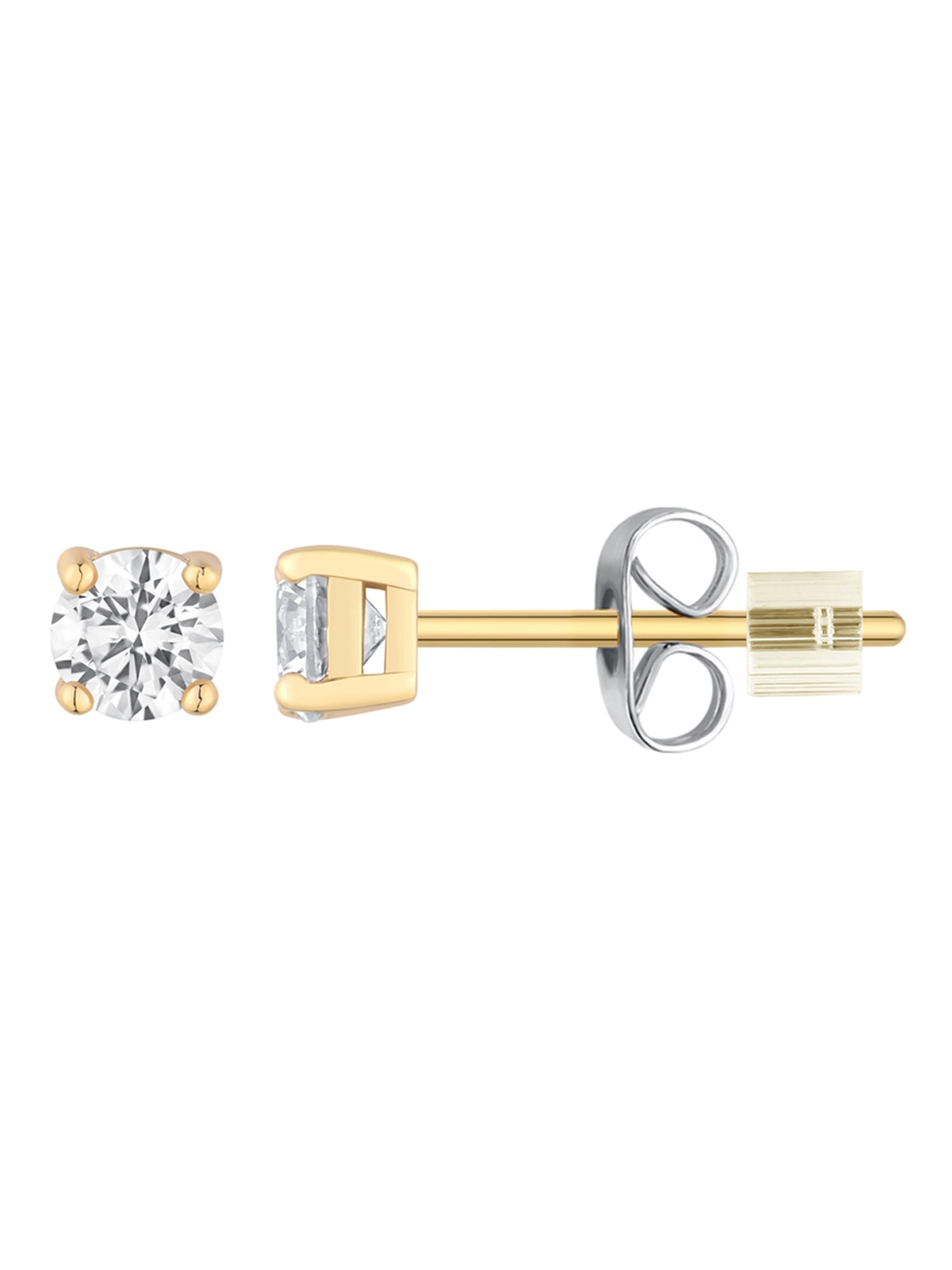 Believe by Brilliance Adult Mother of Pearl and Cubic Zirconia Cross Necklace Set in 14KT Gold Flash Plated - Image 2