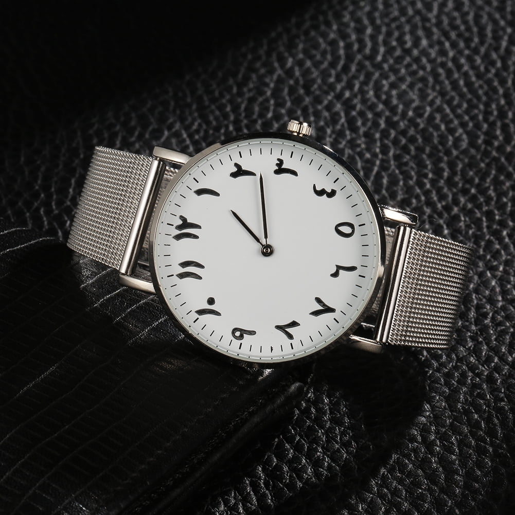 BIMZUC Women's Quartz Movement Analog Watch Featuring a Durable Stainless Steel Strap, Elegant Round Dial Wristwatch for Daily Wear, Fashion Jewelry Accessory, Silver (1.57 inches / 4 cm) - Image 2