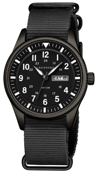 Bomieux Watches for Men Military Sport Watch with Nylon Strap Stylish Luminous Analog Quartz Watch Gift for Men