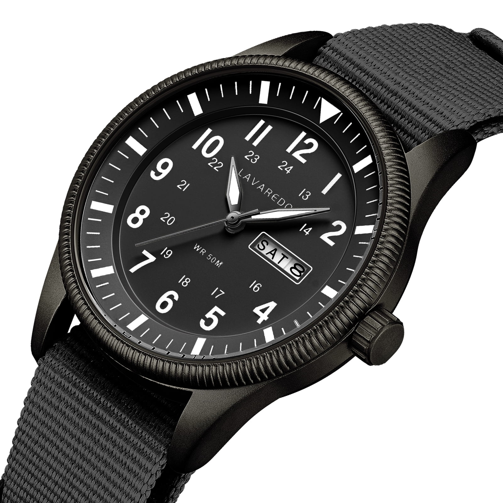 Bomieux Watches for Men Military Sport Watch with Nylon Strap Stylish Luminous Analog Quartz Watch Gift for Men - Image 2