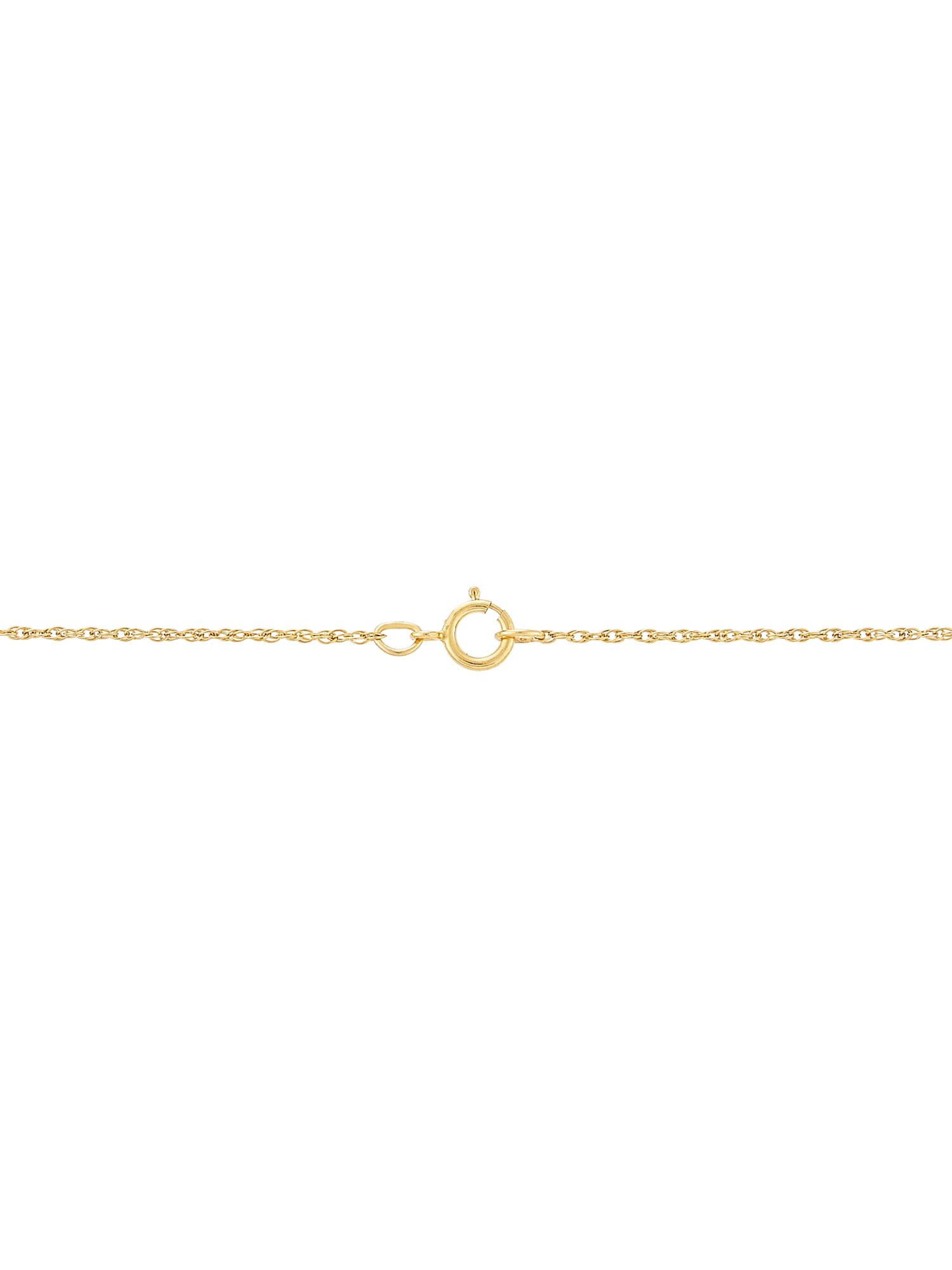 Brilliance Fine Jewelry 10K Two-Tone Gold Heart Flower on GoldFilled Necklace,18" - Image 4