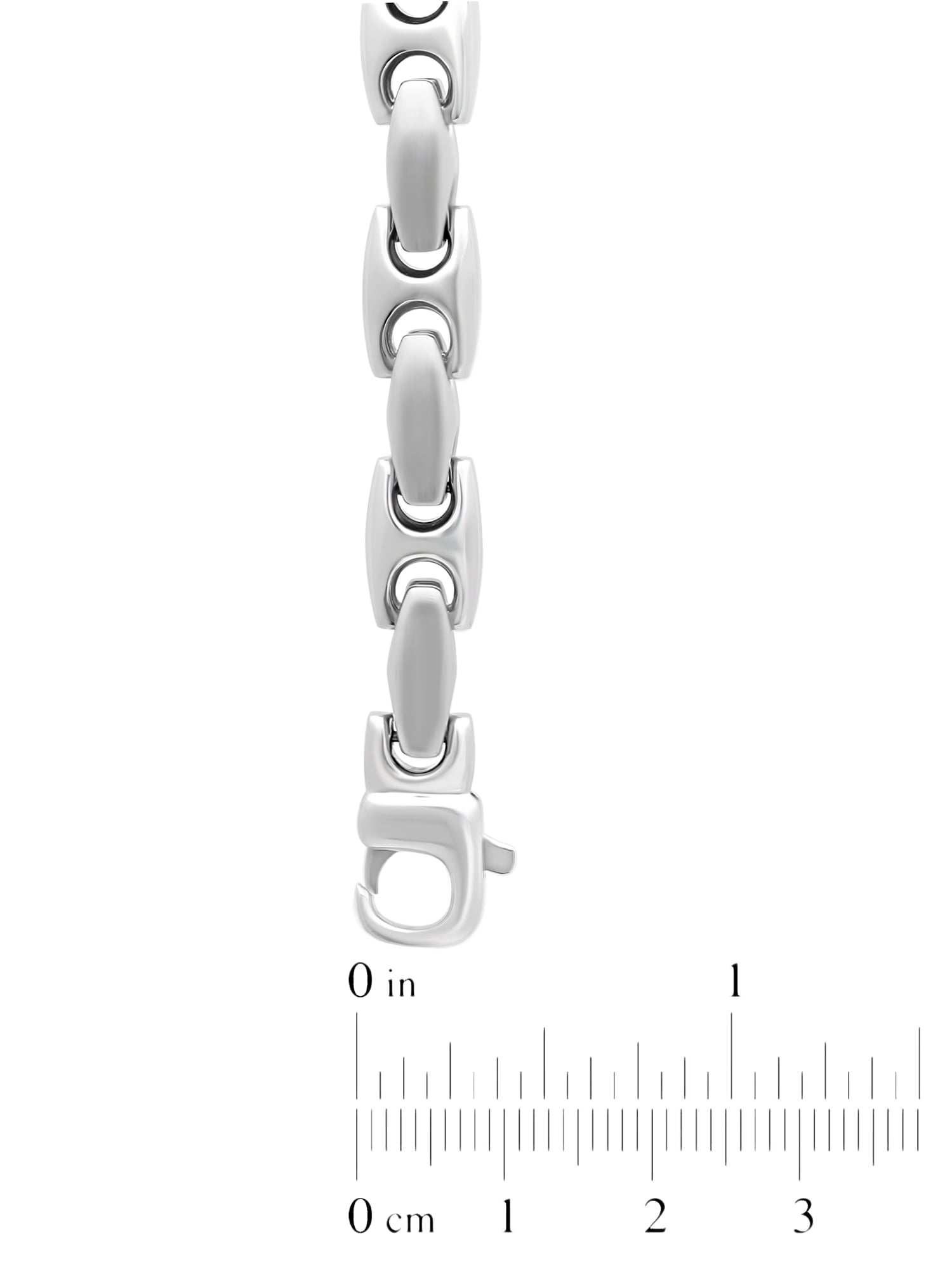 Brilliance Fine Jewelry Stainless Steel Mariner Link Chain, 24" - Image 4