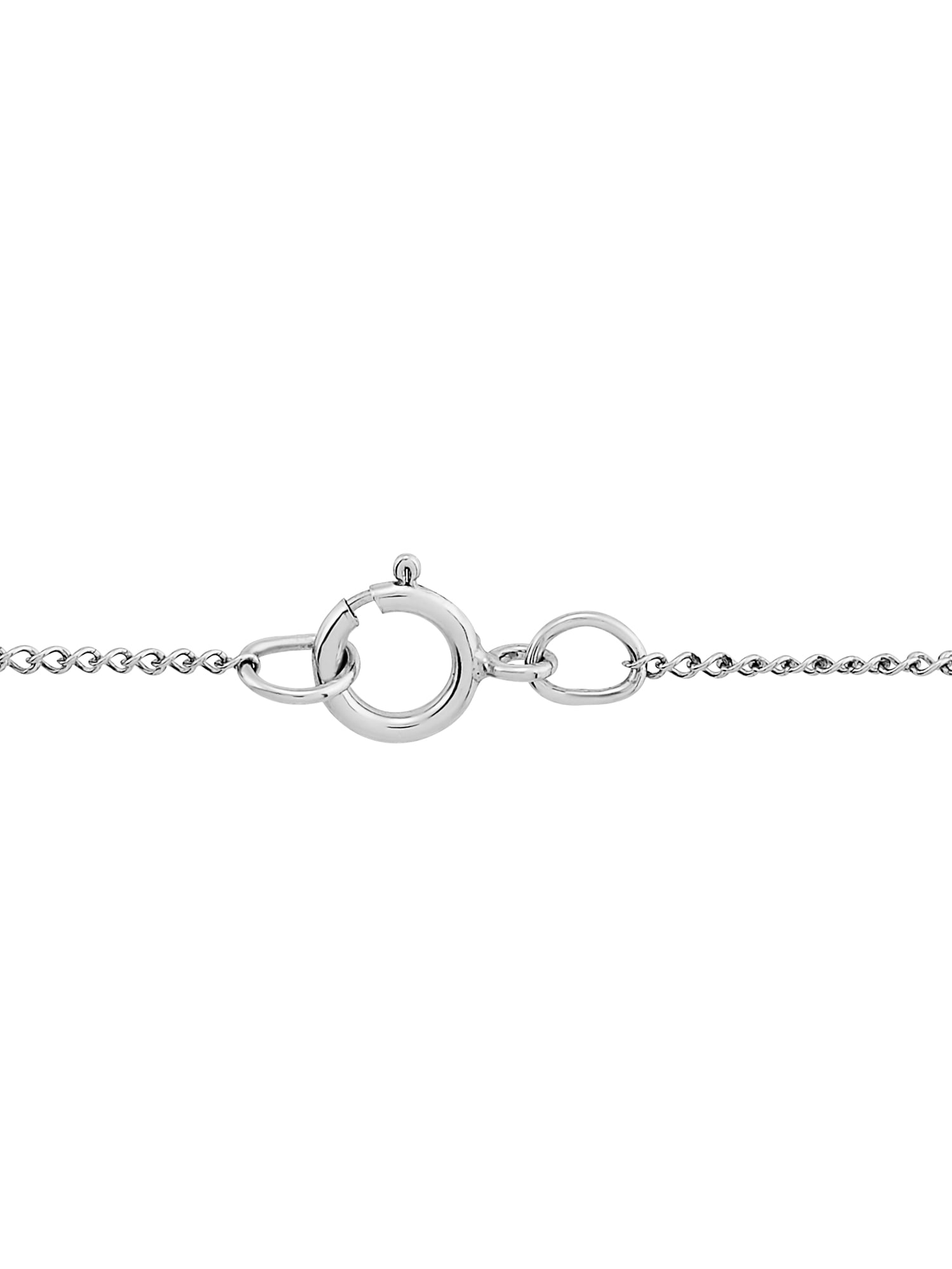 Brilliance Fine Jewelry With Cubic Zirconia Accent Sterling Silver Cross Pendant, 18" Necklace - Image 3
