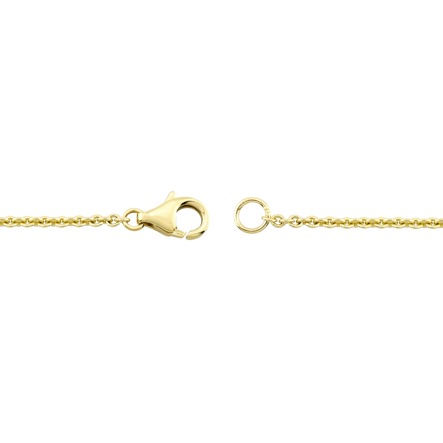 Brilliance Fine Jewelry Women’s 14K Gold Plated.925 Sterling Silver Simulated Marquise and Pear White Diamond Bracelet, 7.25" - Image 3