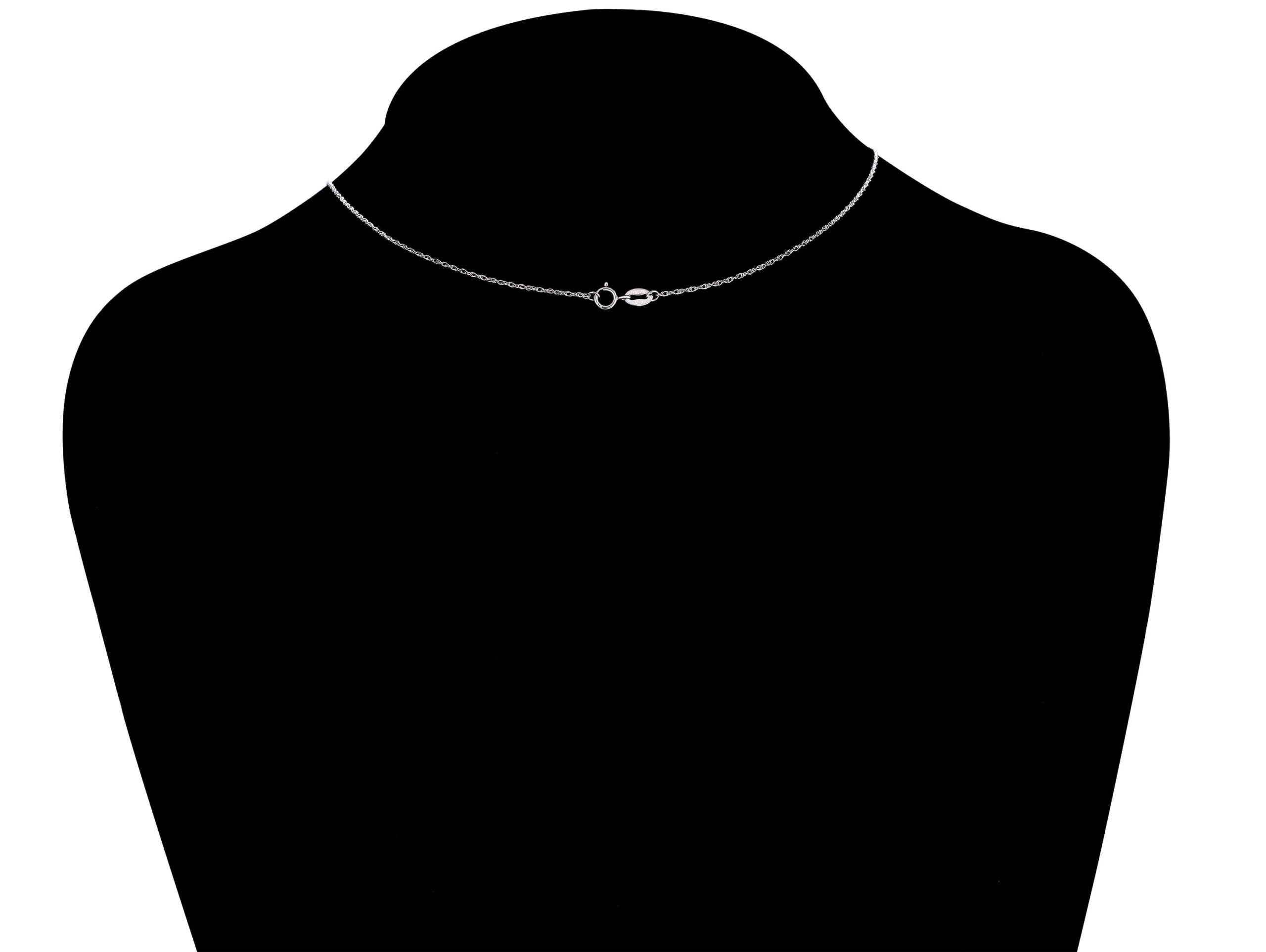Brilliance Fine Jewelry Women's Rose Pendant in Two Tone Sterling Silver with 14KT Gold Plate - Image 4