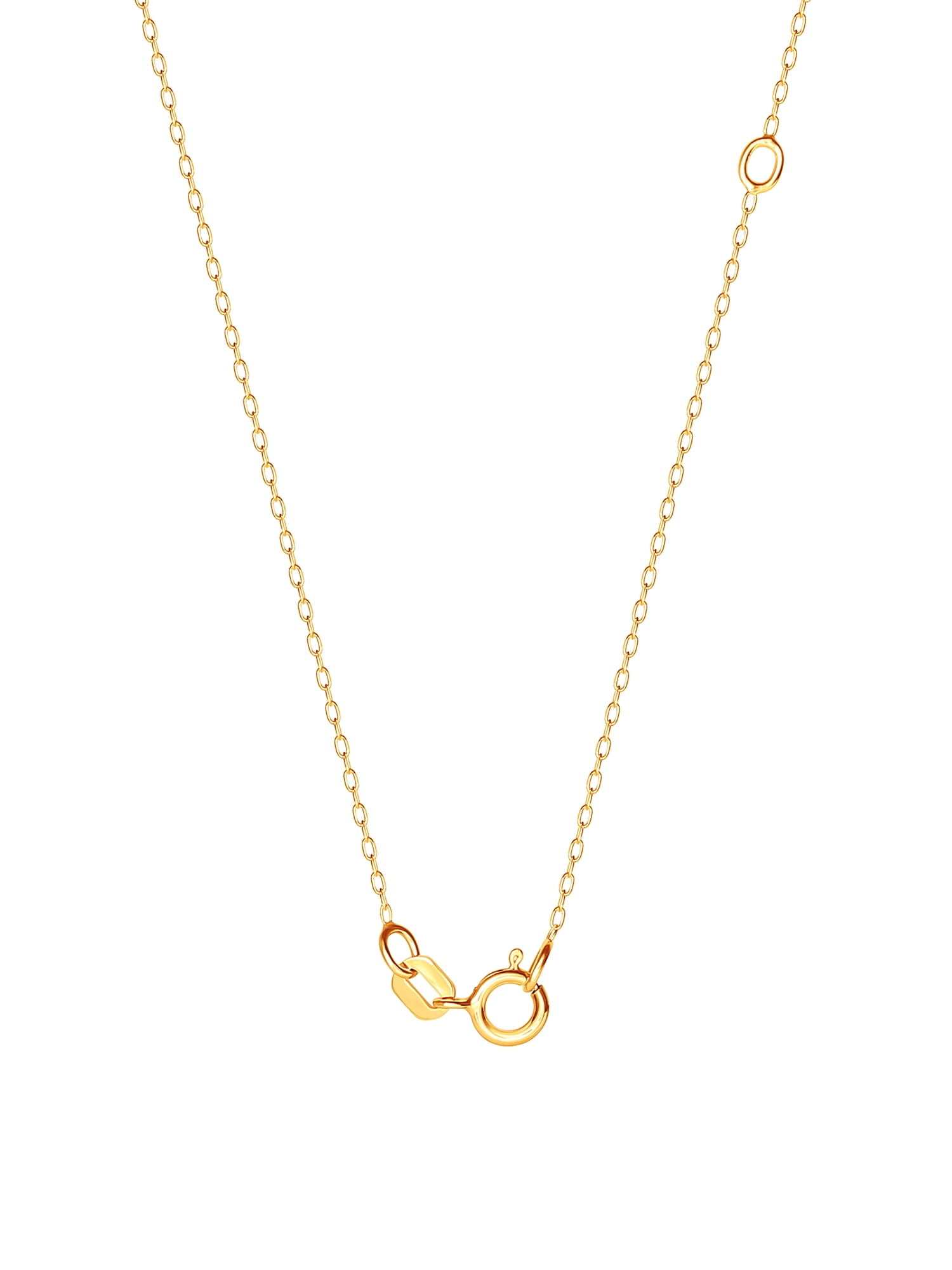 Brilliance Fine, Sterling Silver, 18kt Gold Plated, Women's Cross Pendant Necklace - Image 4