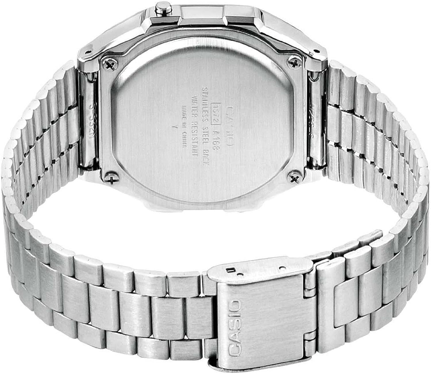 Casio A168WA-1 Mens Classic Digital Bracelet Watch - Image 2