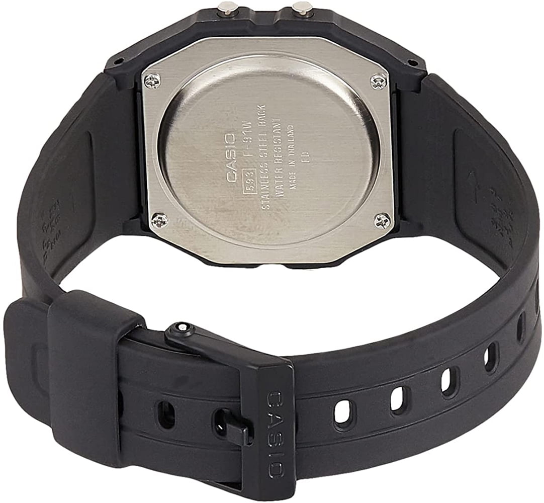 Casio Classic Sports Chronograph Alarm F-91W-3SDG F-91W-3 Mens Watch - Image 4