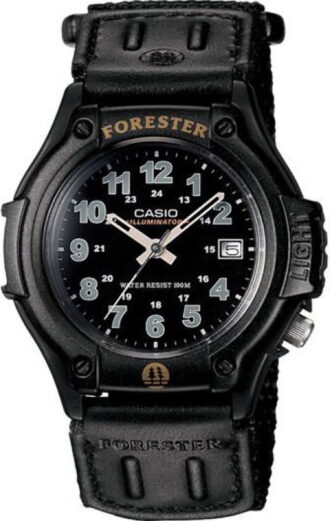 Casio FT500WVB-1B Men's Forester Sports Black Dial Black Resin Watch