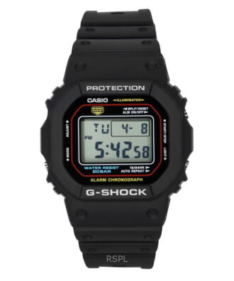 Casio G-Shock Digital Bio-Based Resin Quartz DW-5600RL-1 200M Mens Watch