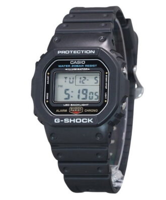 Casio G-Shock Digital Resin Strap Quartz DW-5600UE-1 200M Men's Watch