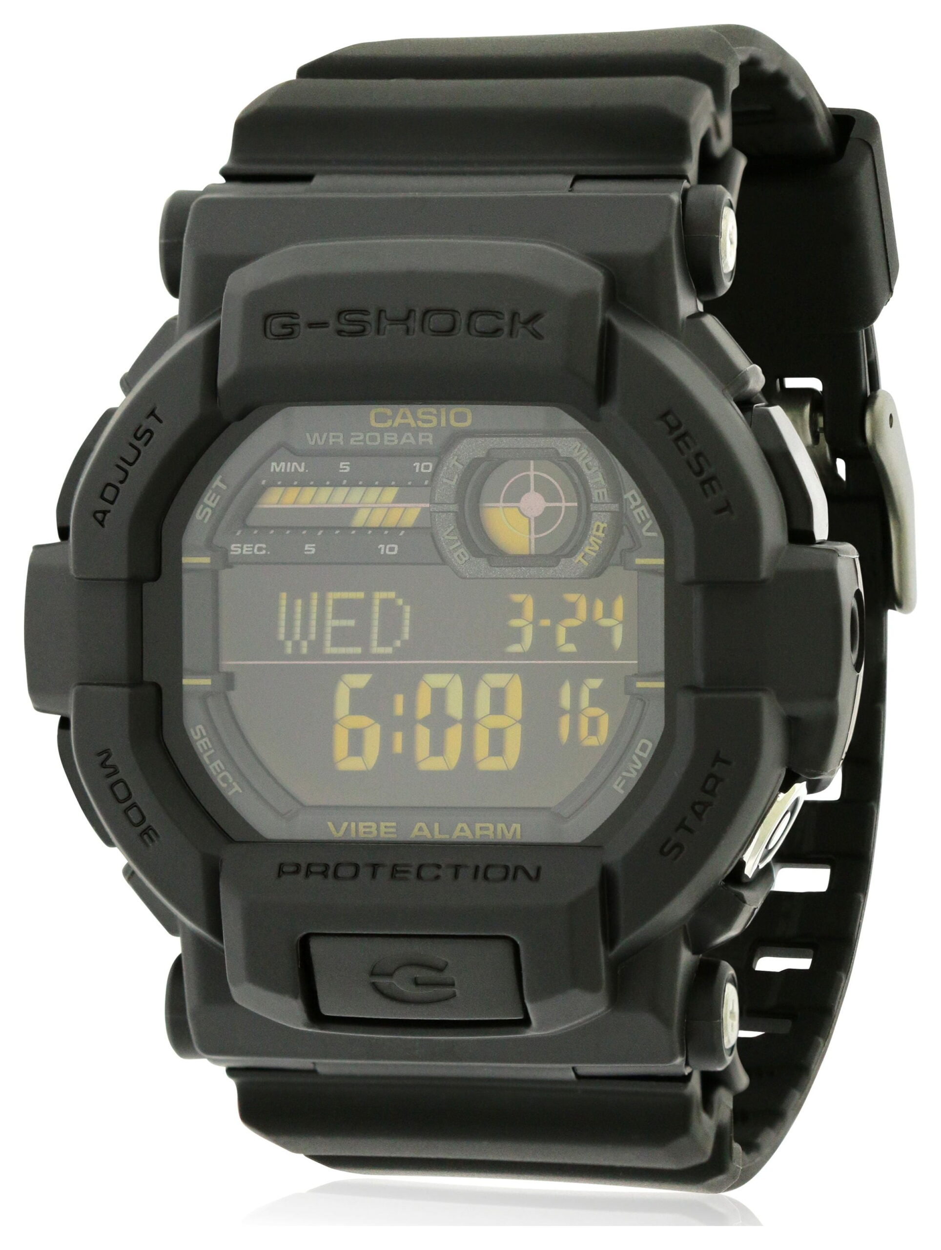 Casio G-Shock Vibration Alarm Mens Watch GD350-1B
