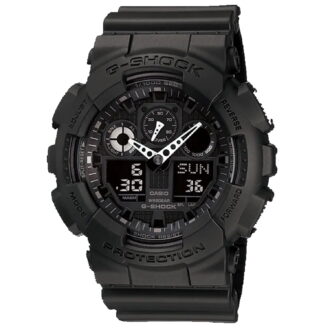 Casio GA100-1A1 G-Shock X-Large Black Ana / Digi Dial Resin Strap Men Watch NEW