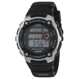 Casio Men's Atomic Timekeeping Sports Watch Model WV200A-1AV