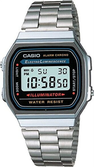 Casio Men's Classic Digital Illuminator Watch A168WA-1