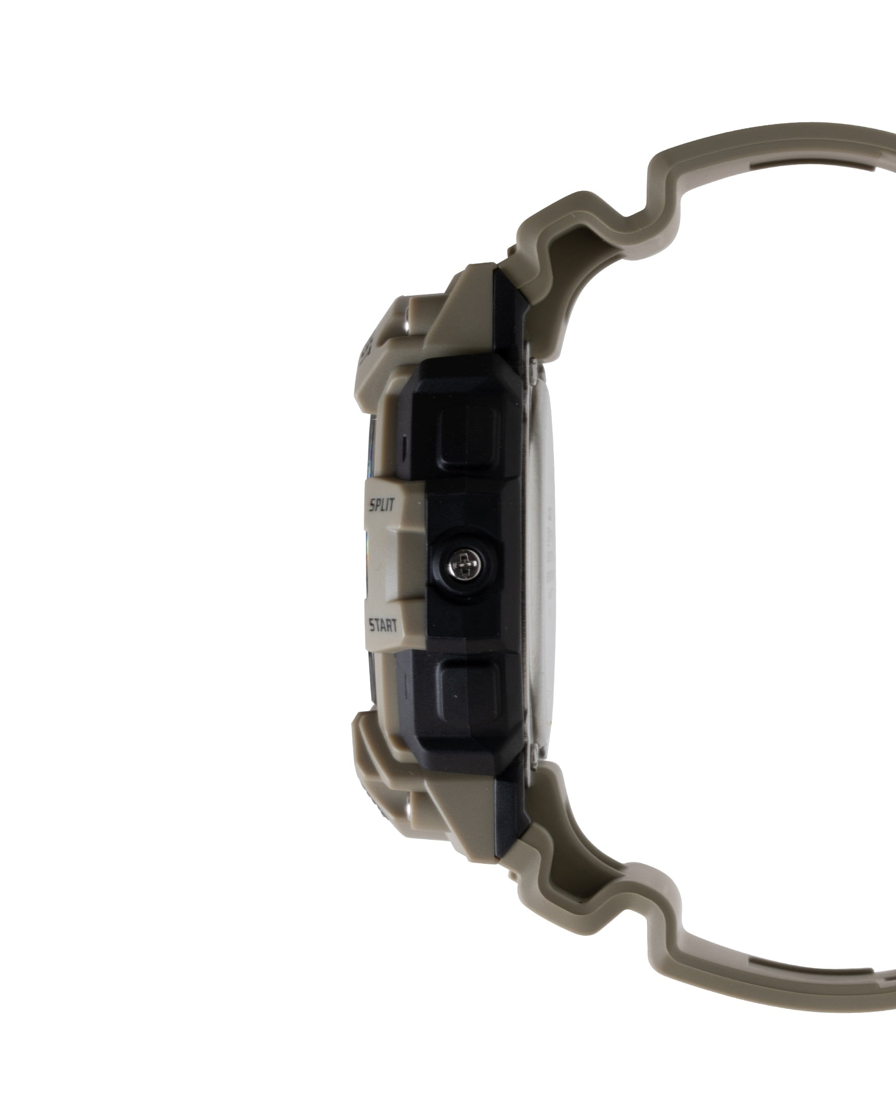 Casio Men's Classic Digital Mud Resistant 100m Khaki Resin Watch TRT110H-5BV - Image 2
