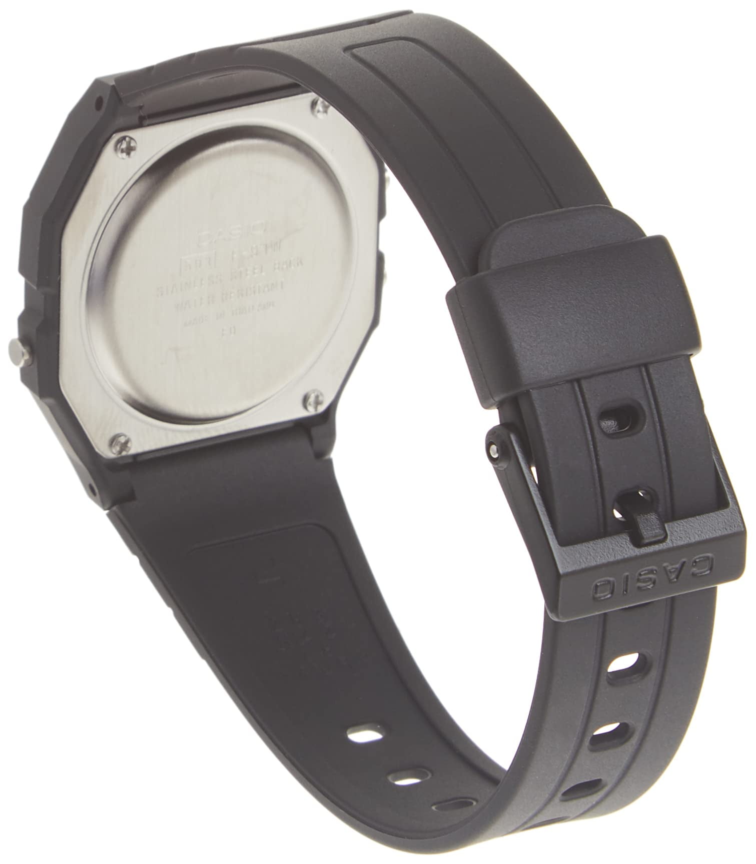 Casio Men's Classic Sport Watch with Black Resin Strap, Alarm, Stopwatch, and Night Light - Image 3