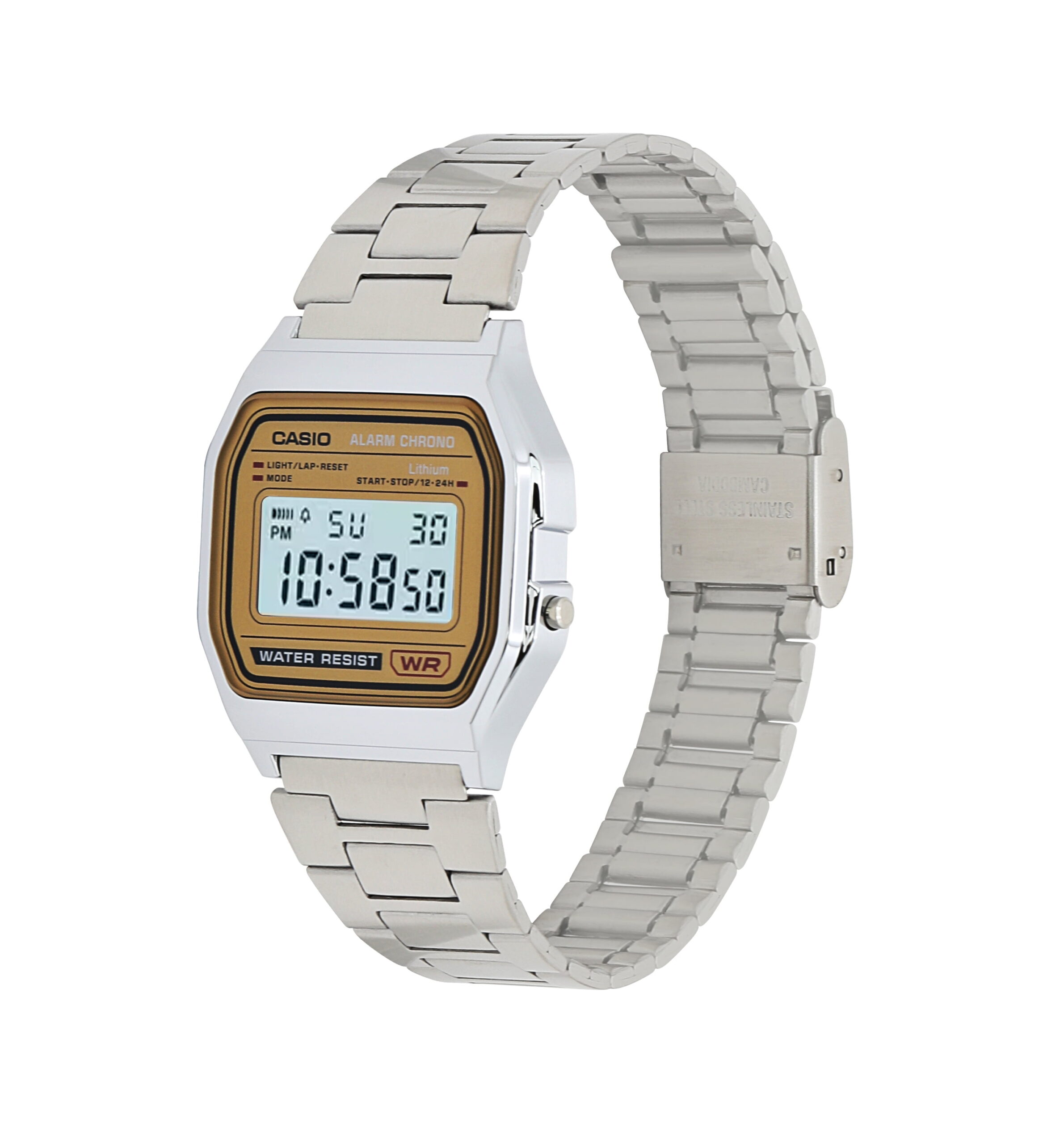 Casio Mens Digital Adult Metal Watch - Image 2