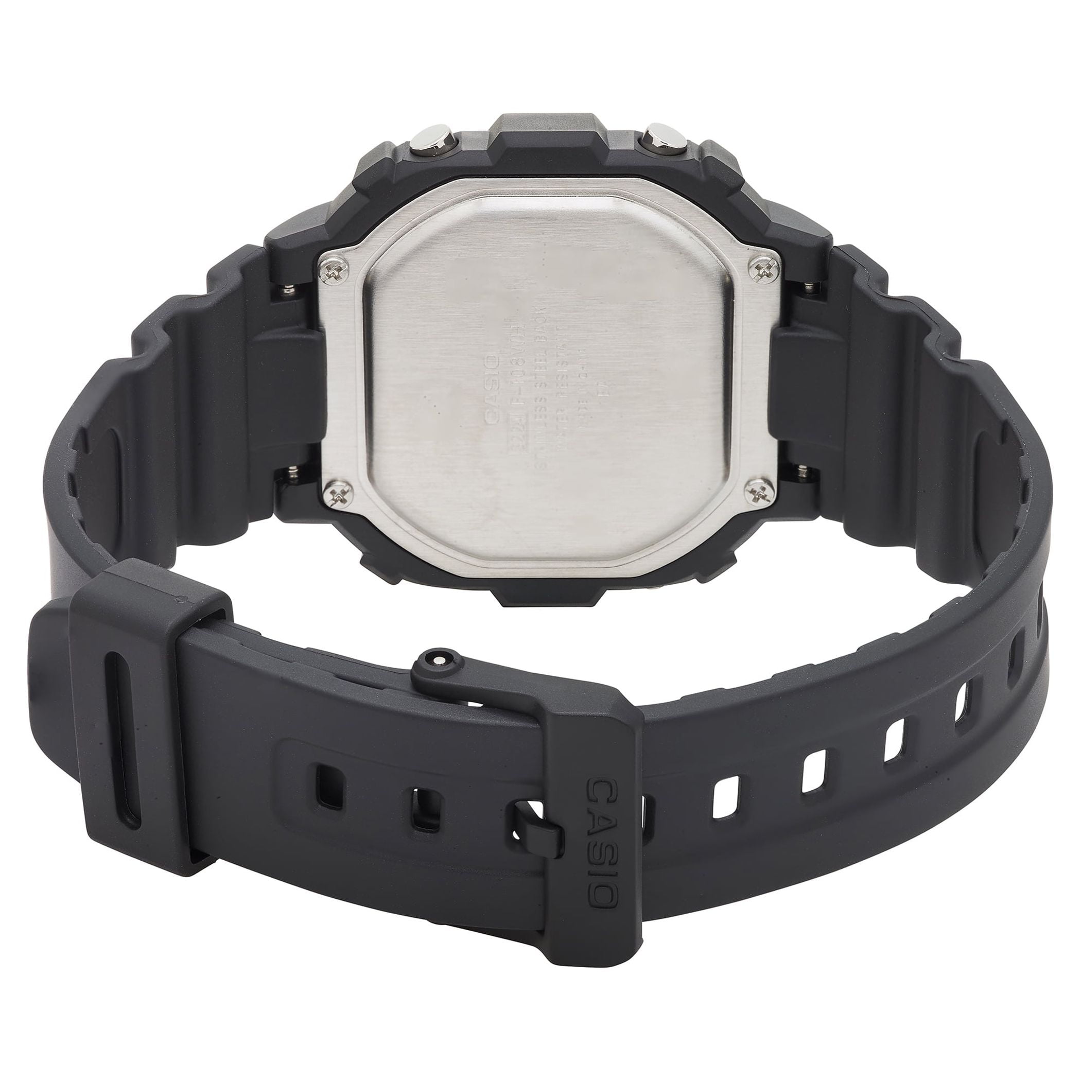 Casio Men's Digital Illuminator Sport Watch, Black Resin F108WH-1ACF - Image 5