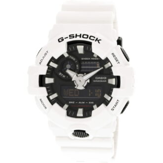 Casio Men's G Shock GA700-7A White Resin Japanese Quartz Diving Watch