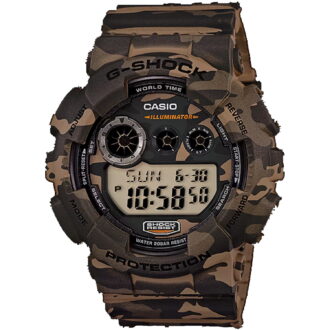 Casio Men's G-Shock GD-120 Series Camo Dial Watch - GD120CM