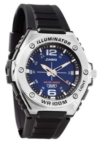 Casio Men's Heavy Duty Metal Bezel Analog Watch