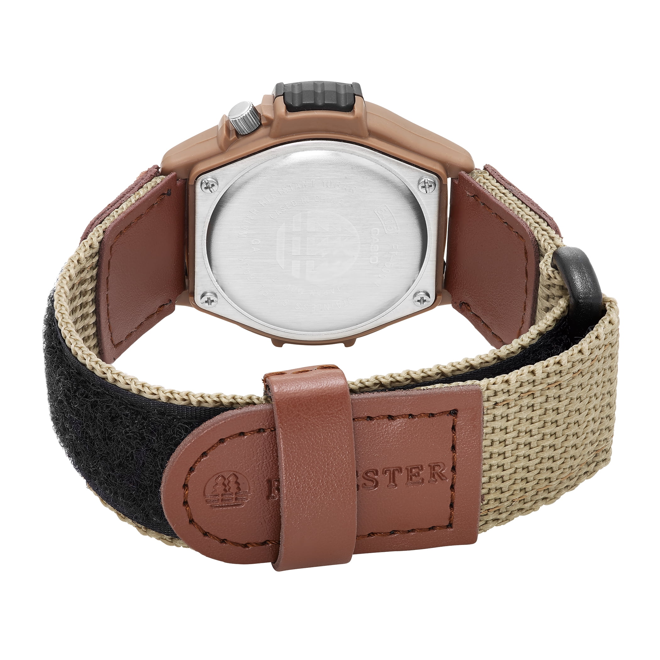 Casio Men's Tan Nylon Strap Wristwatch Model FT500WC-5BVCF - Image 4