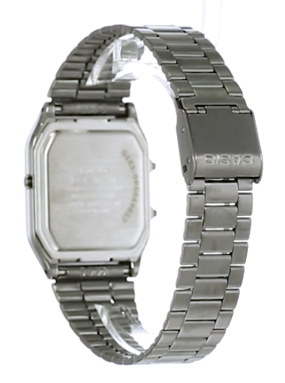 Casio Men's Vintage Ana-Digi Quartz Blue Dial Stainless Steel Watch AQ230GG-2A - Image 3