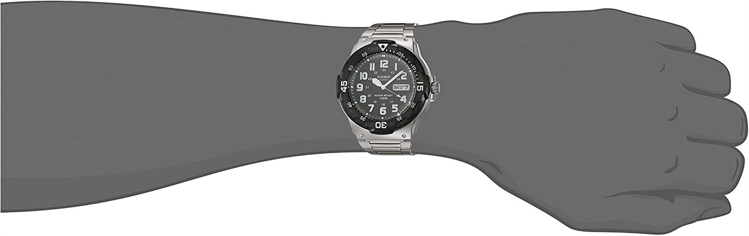 Casio MRW200HD-1BV Analog Watch with Bracelet Band - Image 4