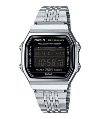 Casio Vintage Digital Smartphone Link Stainless Steel Quartz ABL-100WE-1B Unisex Watch