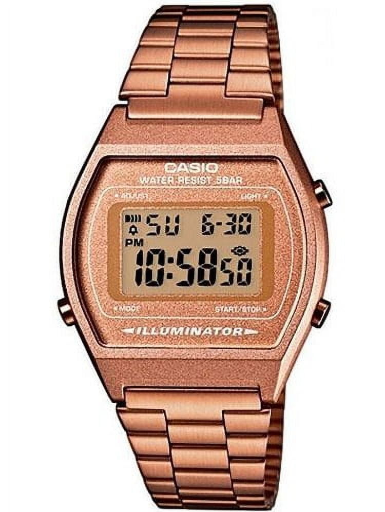 Casio Women's Core Rose Gold Stainless-Steel Quartz Fashion Watch B640WC-5A