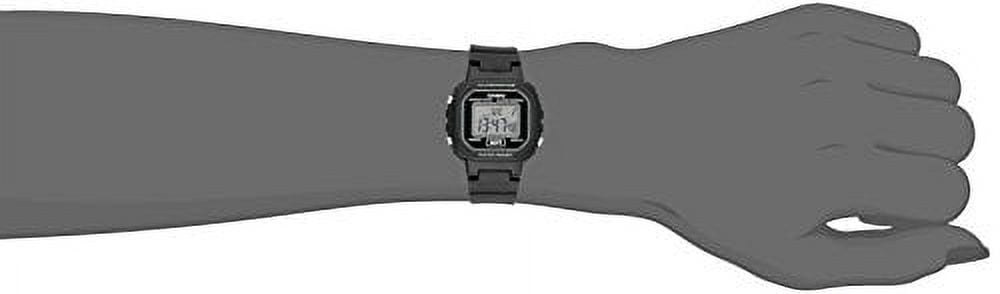 Casio Women's Digital Casual Watch, Black/White LA20WH-1A - Image 2