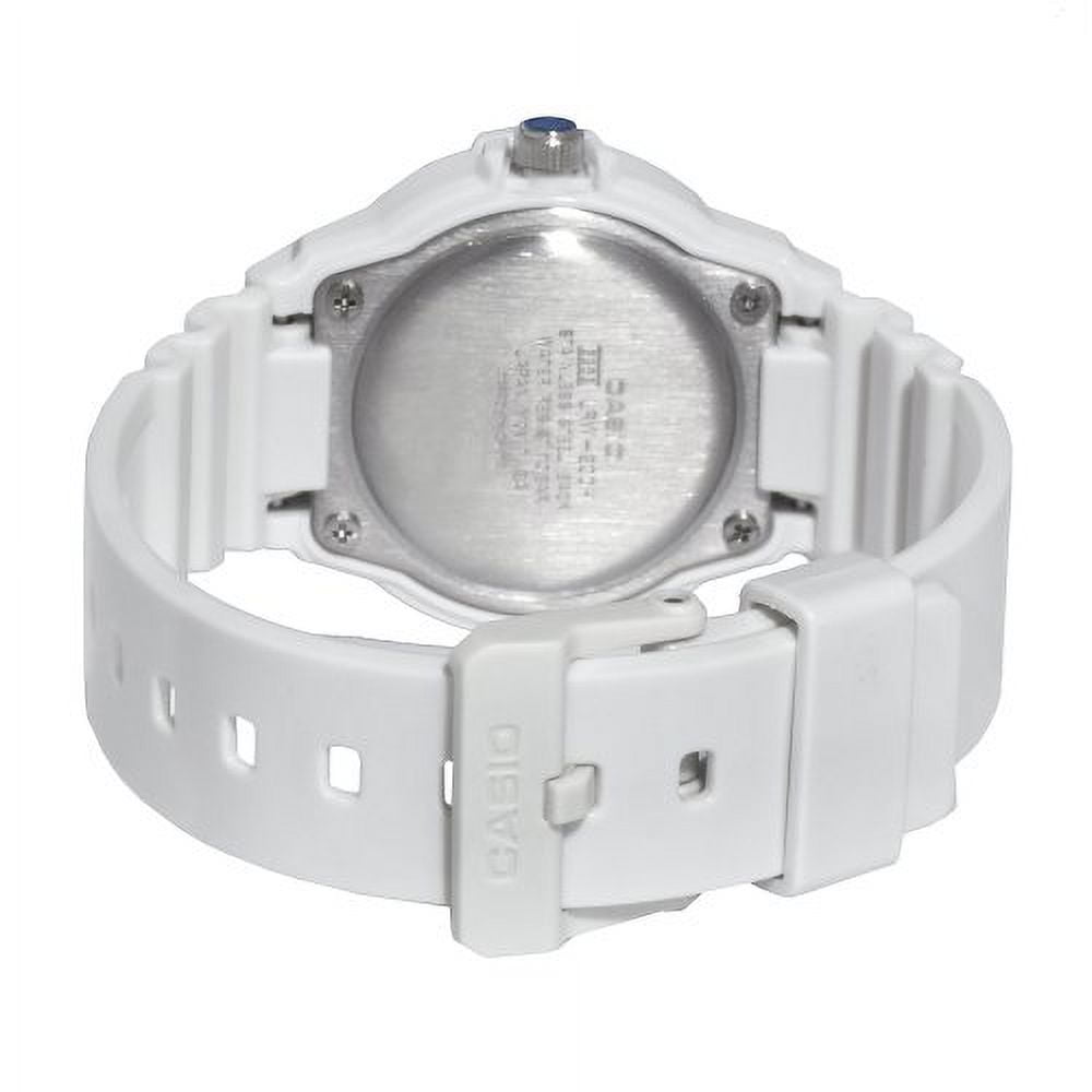 Casio Women's Dive Style Watch, White/Multi-Color LRW200H-7BV - Image 4
