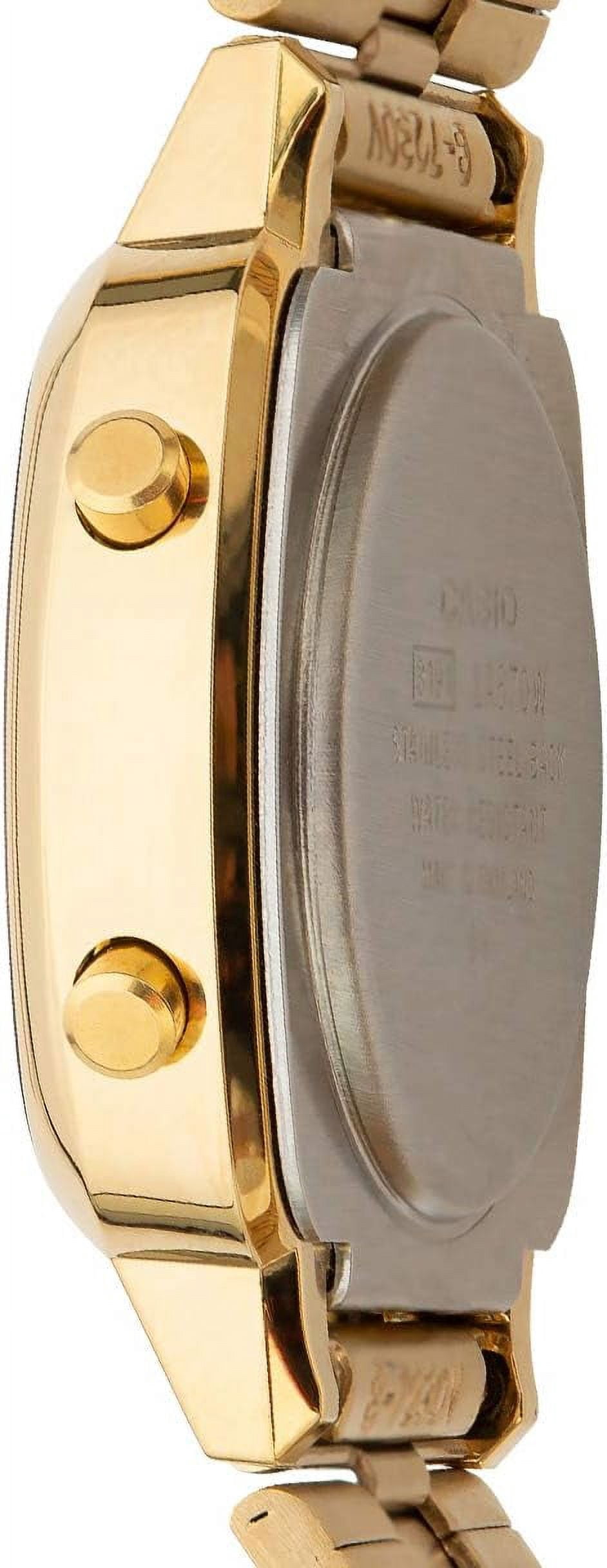 Casio Women's Gold-Tone Classic Digital Watch LA670WGA - Image 2