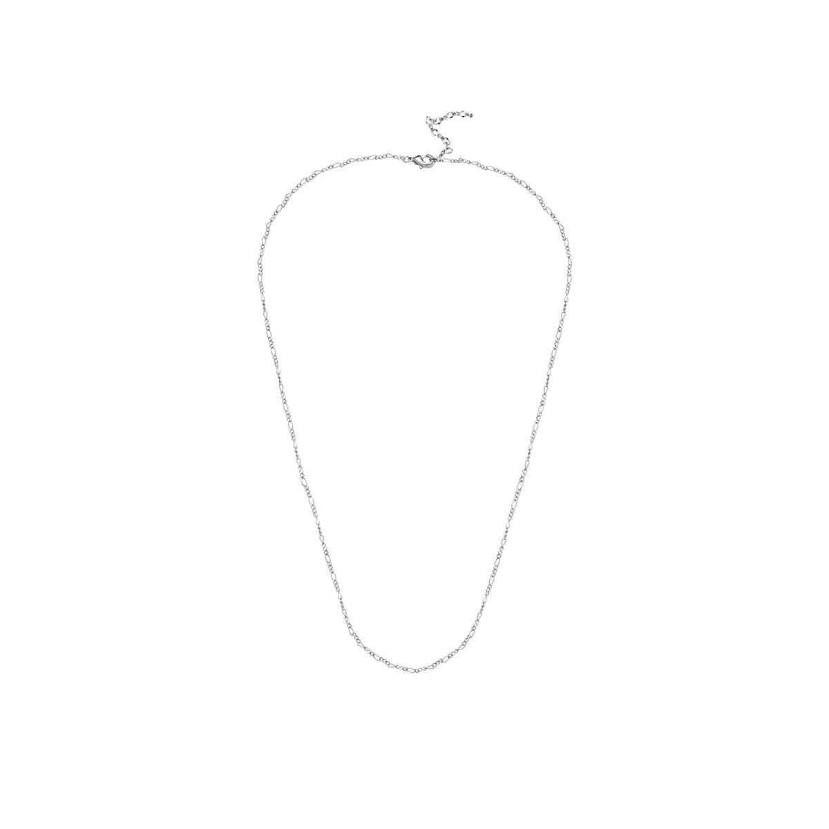 Cate & Chloe Victoria 18k White Gold Plated Stacking Necklace Chain, Gift for Women - Image 5