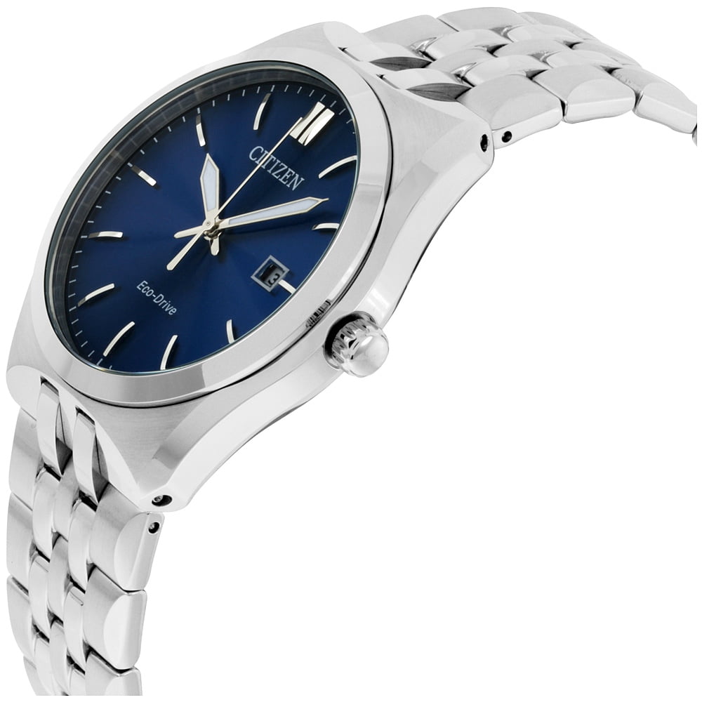 Citizen Men's BM7330-59L Silver Stainless-Steel Eco-Drive Dress Watch - Image 4