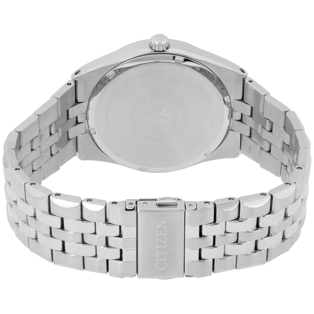 Citizen Men's BM7330-59L Silver Stainless-Steel Eco-Drive Dress Watch - Image 3