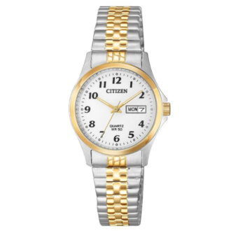 Citizen Women's Two Tone Stainless Steel Expansion Watch - EQ2004-95A