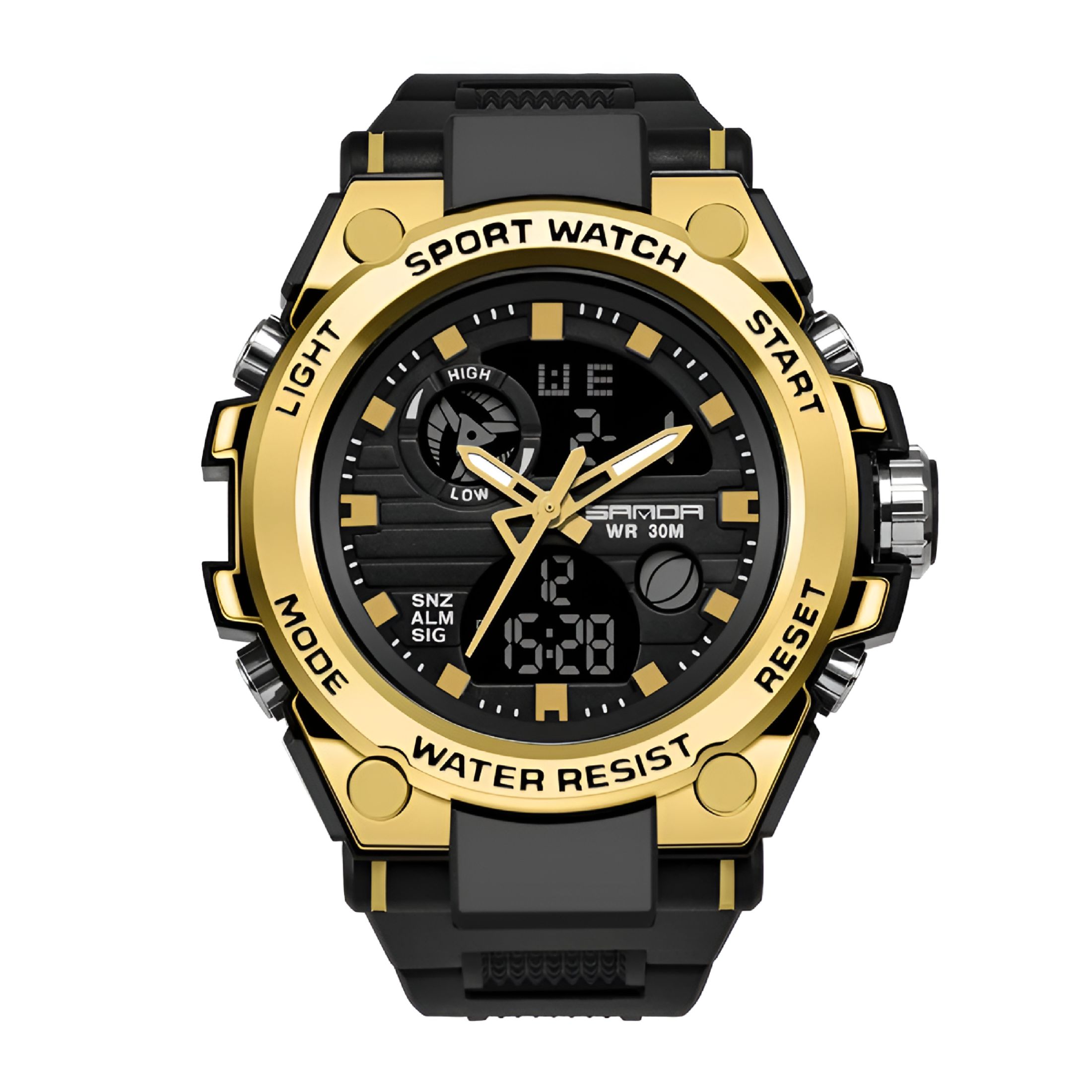 DESIGNICE 2026 New Men'S Watch Sport Watch Dual Display Analog Digital Electronic Wrist Watch for Men for Sports, Outdoor Activities, Fitness Tracking, Everyday Wear, Casual Outings - Image 4