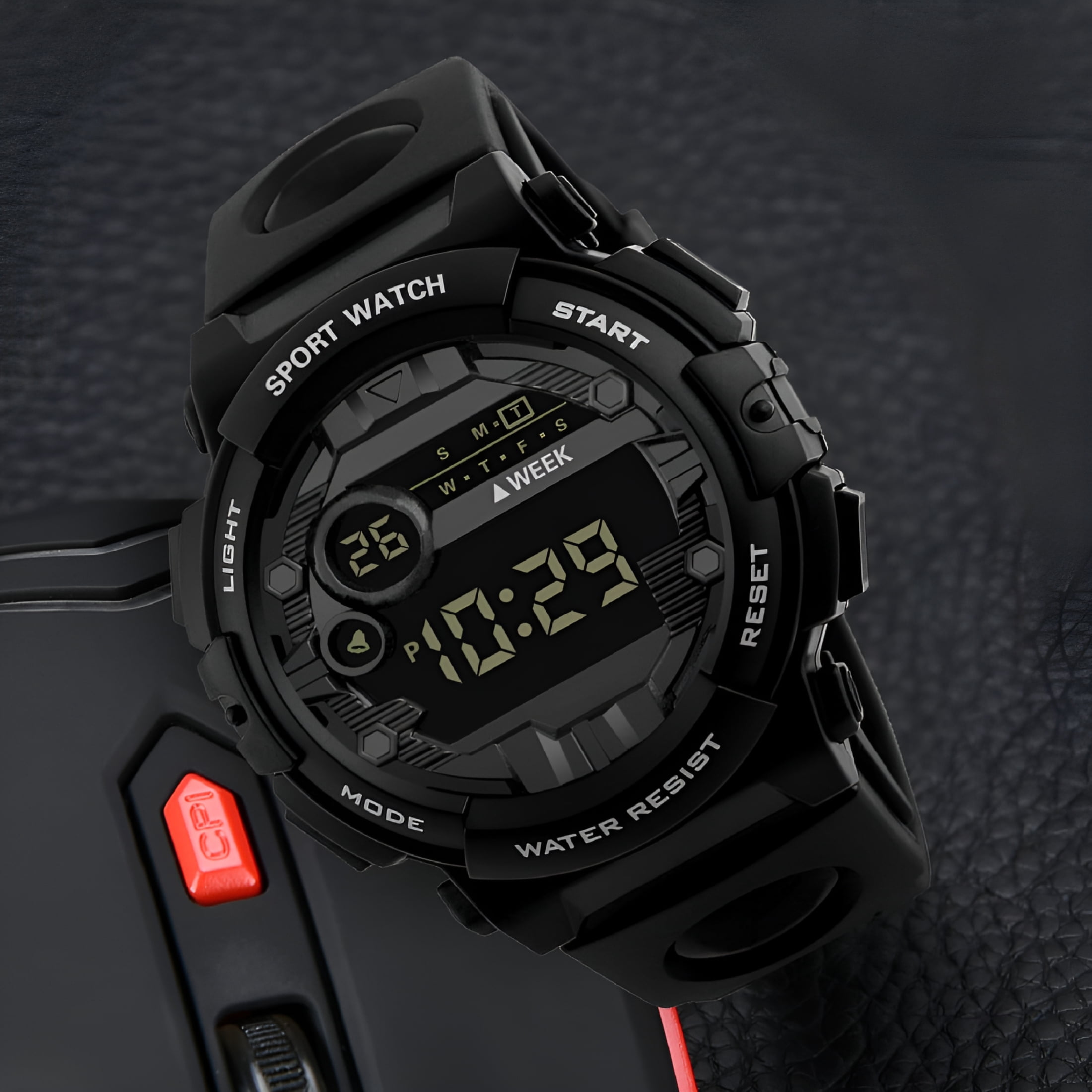 DESIGNICE 2026 New Sport Watch Luxury Mens Digital Led Watch Date Men Outdoor Electronic Watch Wrist Watches, for Sports, Outdoor Activities, Hiking, Casual Wear, Gym - Image 3