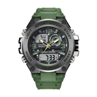DESIGNICE Men's Watch 50M Wristwatch Led Quartz Sport Watch,Sport Watches for Men